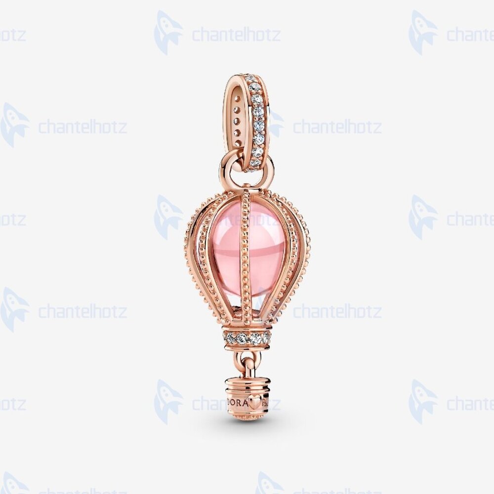 Pandora Sparkling Pink Hot Air Balloon Dangle Charm